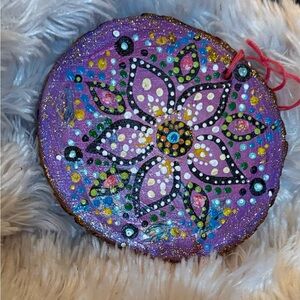 Homemade Boho bird Ornament